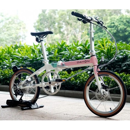 DAHON K9 349 (KAA693) 摺疊車-白/粉紅色【香港區特別版】